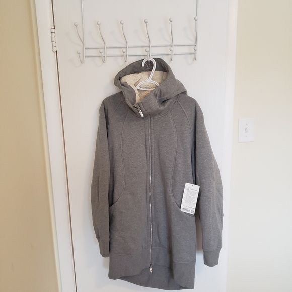 SOLD!  Scuba Sherpa Hoodie *Long Special Edition - Picture 6 of 11